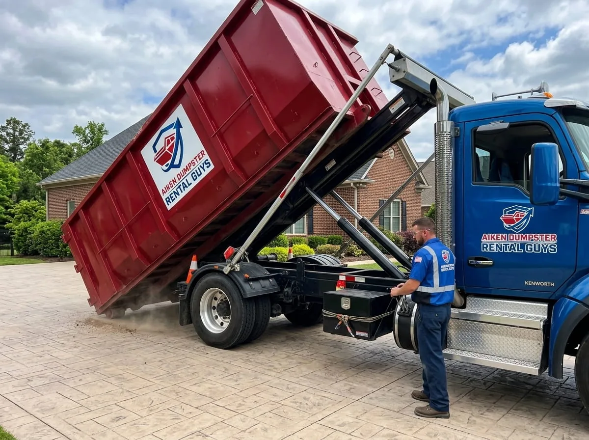 Dumpster rental in Graniteville SC Roll-off dumpster rental serving Graniteville, SC