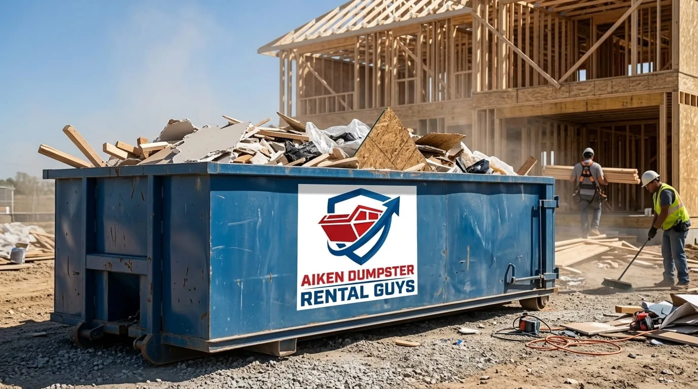 Getting a flat-rate dumpster rental quote in Aiken SC